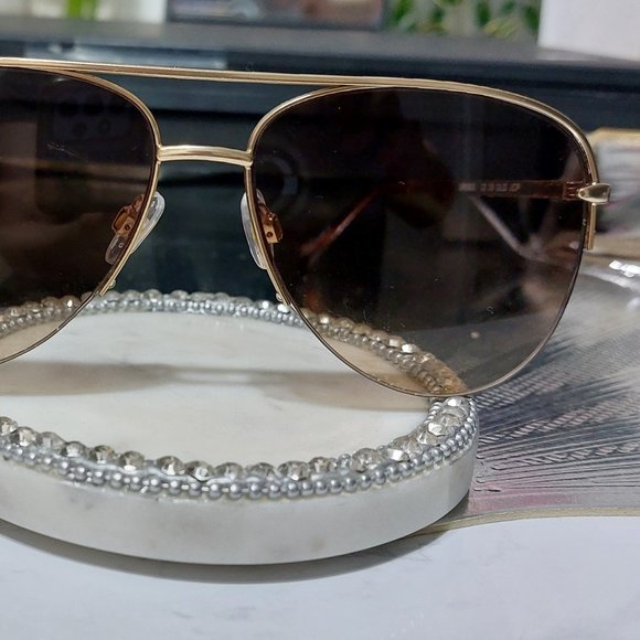 JCP Aviator Style Sunglasses Gold Elements SR0922 GLD JCP - Picture 2 of 13